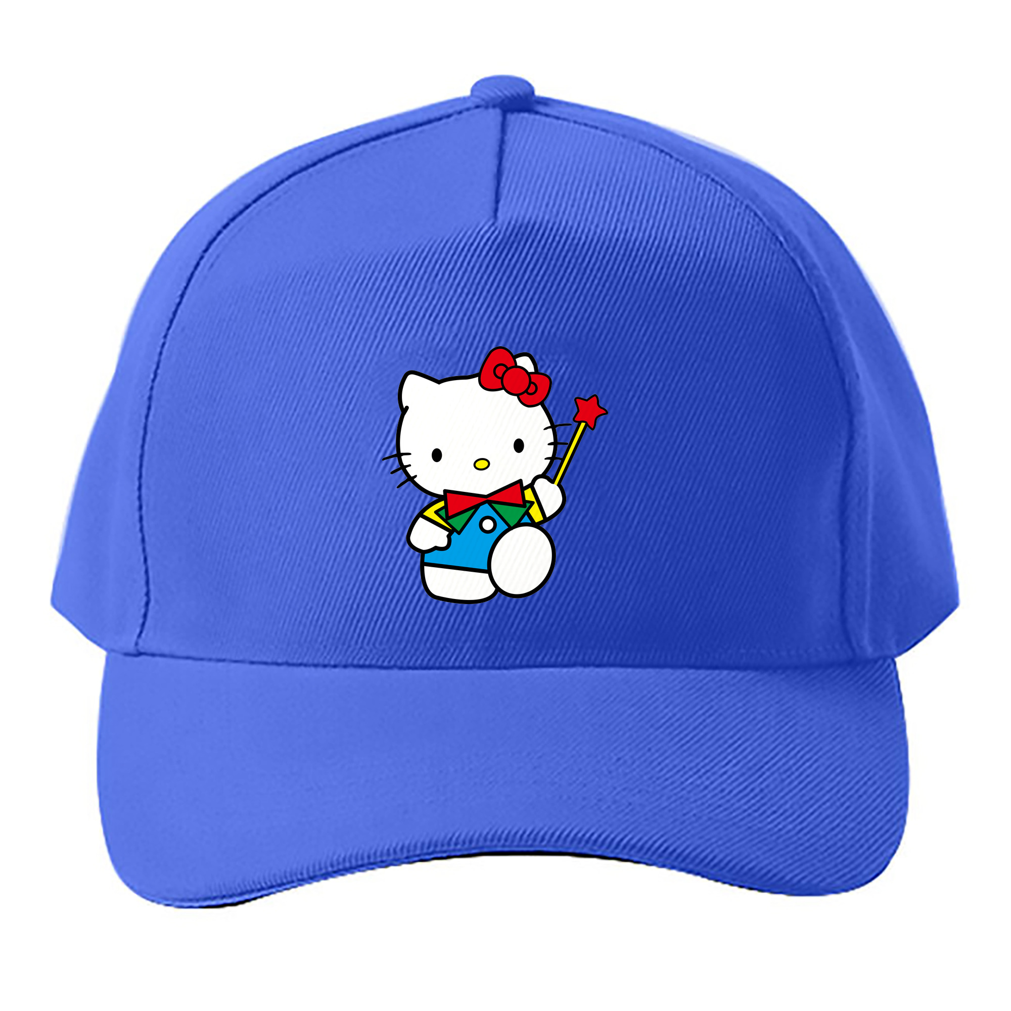 （画像用） Hello Kitty ハローキティ ベースボールキャップ 綿100％ 男女兼用 帽子 スポーツ